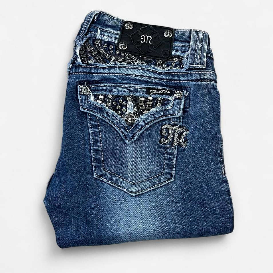 Miss Me Women's Low Rise Capri  • S29