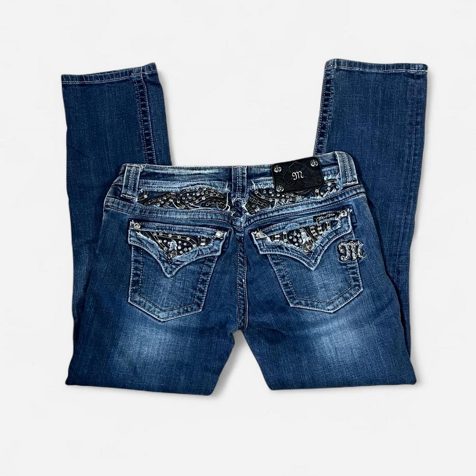 Miss Me Women's Low Rise Capri  • S29