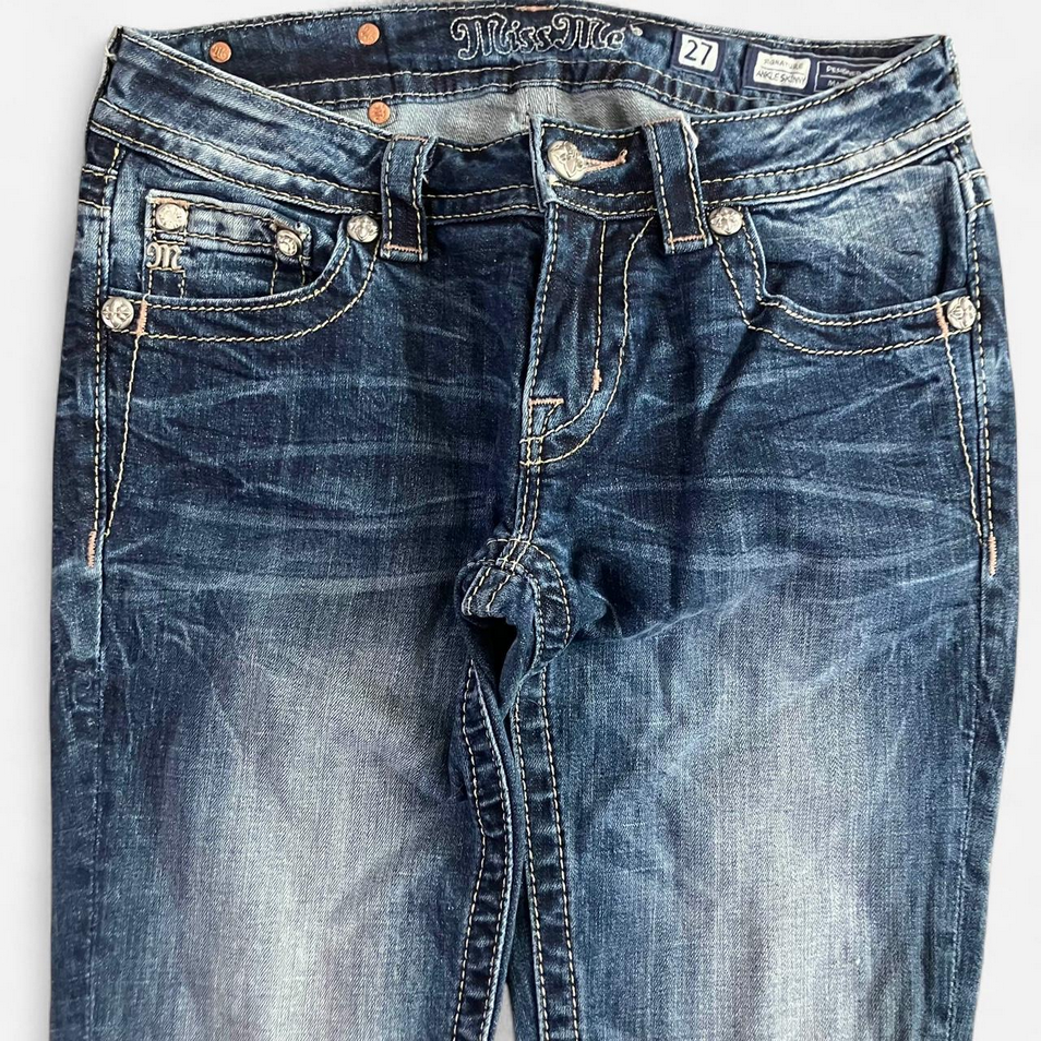 Miss Me Women's Ankle Skinny Jeans • S27