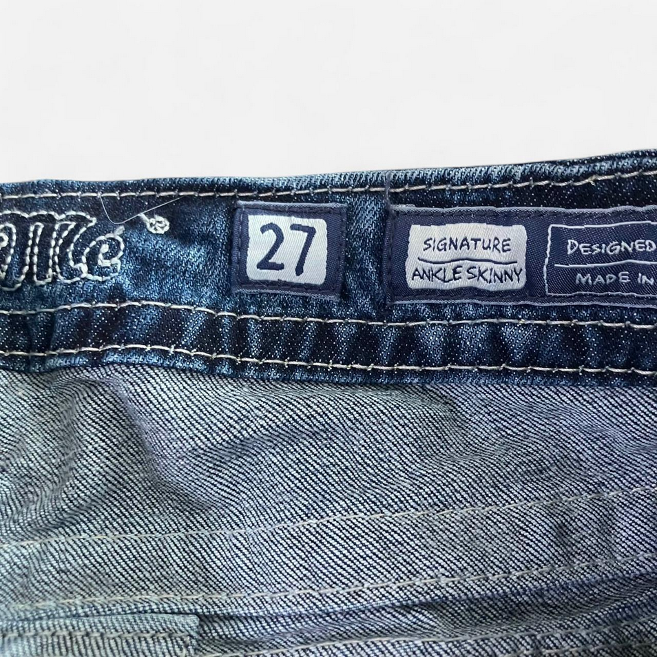 Miss Me Women's Ankle Skinny Jeans • S27