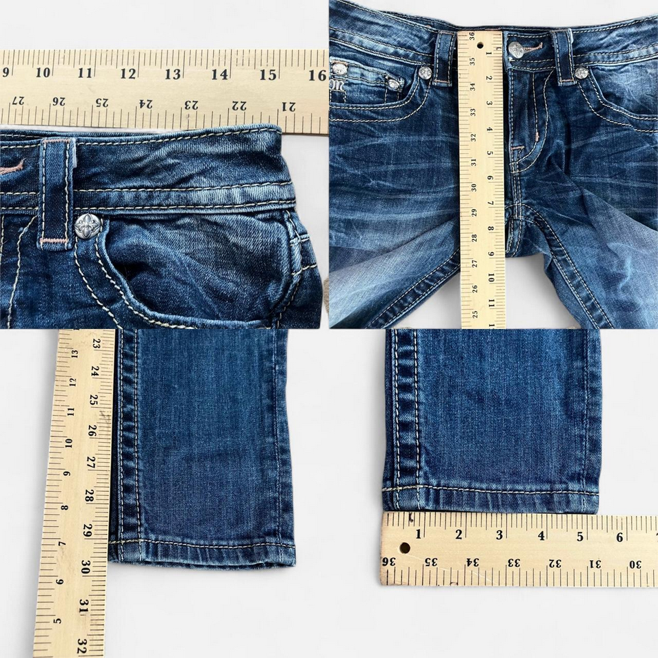 Miss Me Women's Ankle Skinny Jeans • S27