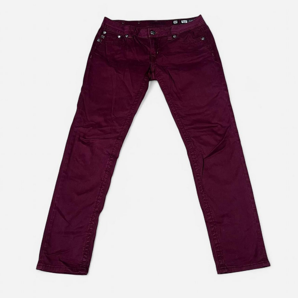 Miss Me Women's Low Rise Skinny Jeans • 30