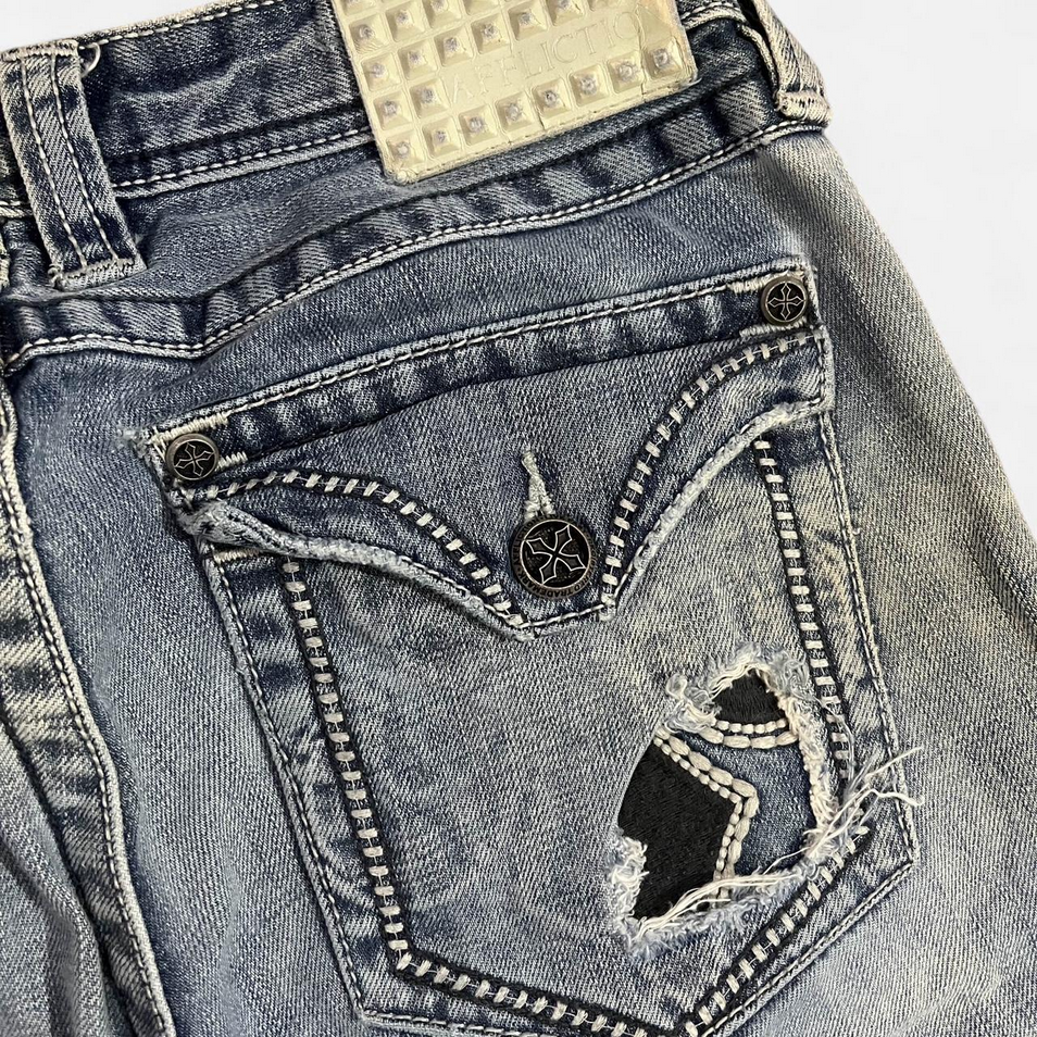 Affliction Men's Black Premium Jeans • S31