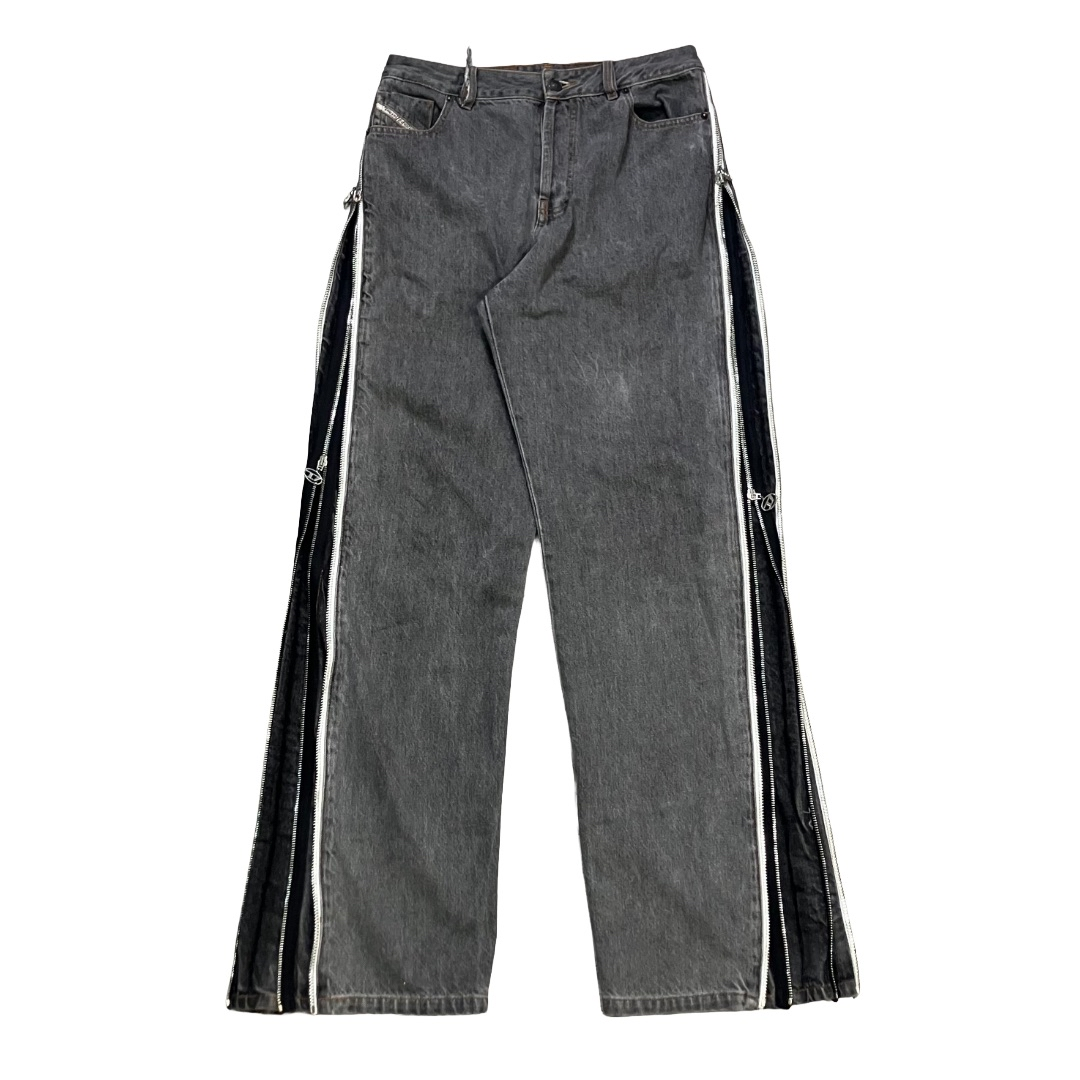 Diesel Double Zipper Jeans • 32x32