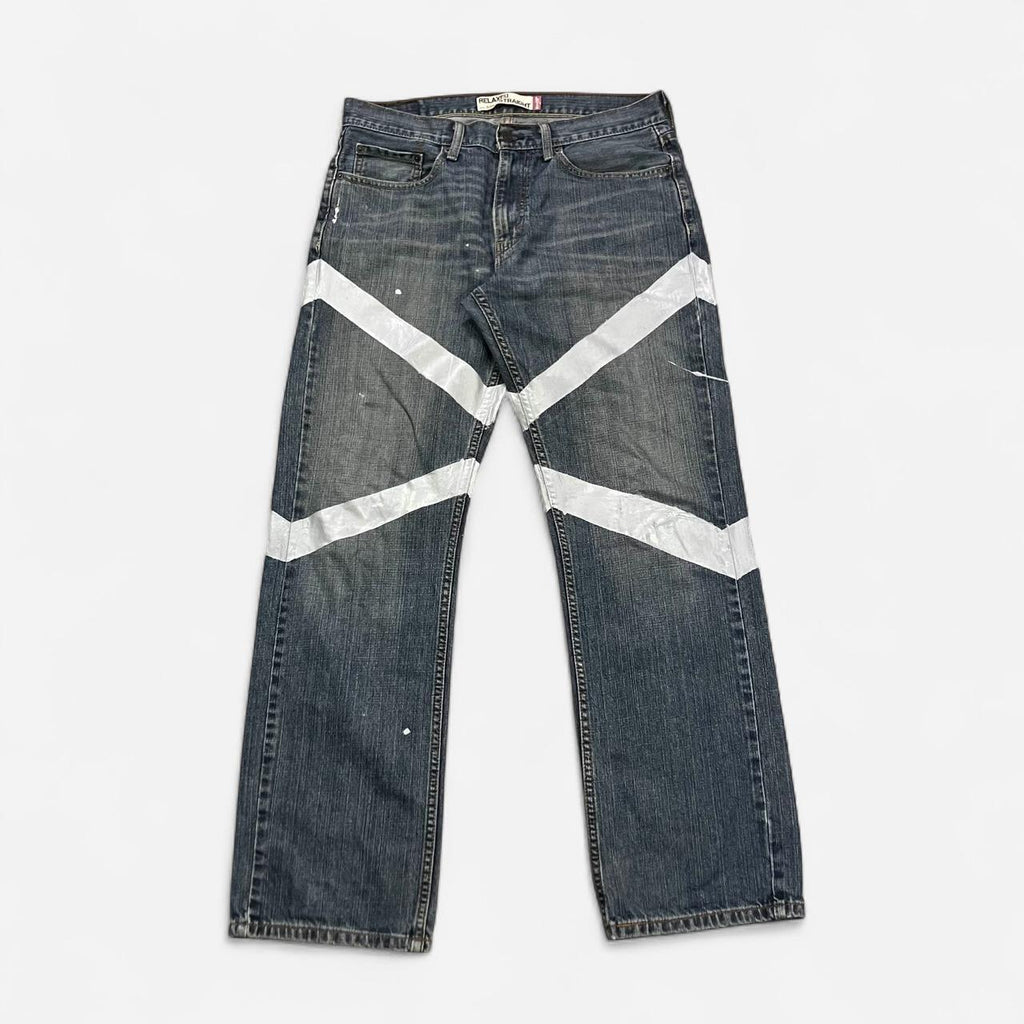 Duct Tape Denim Jeans • 34x31