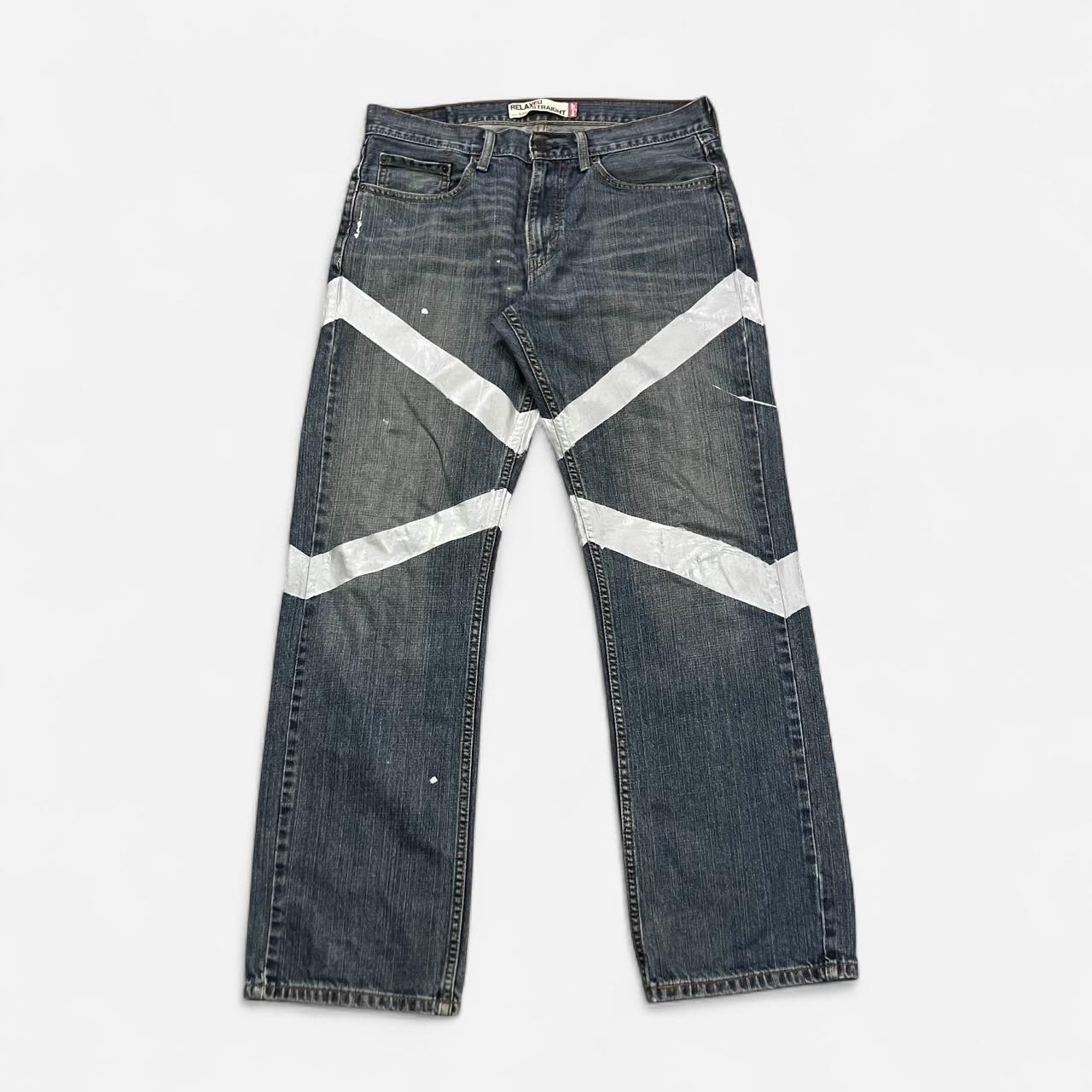 Duct Tape Denim Jeans • 34x31