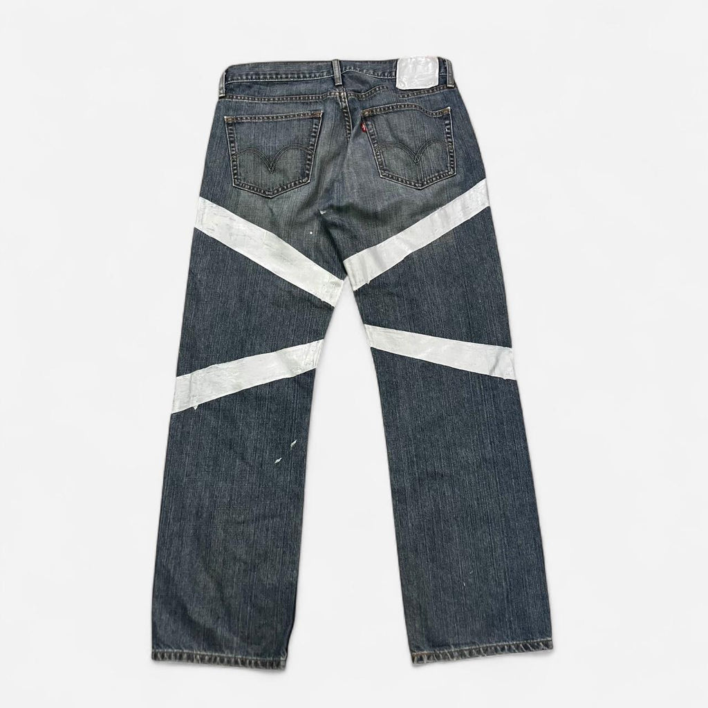 Duct Tape Denim Jeans • 34x31