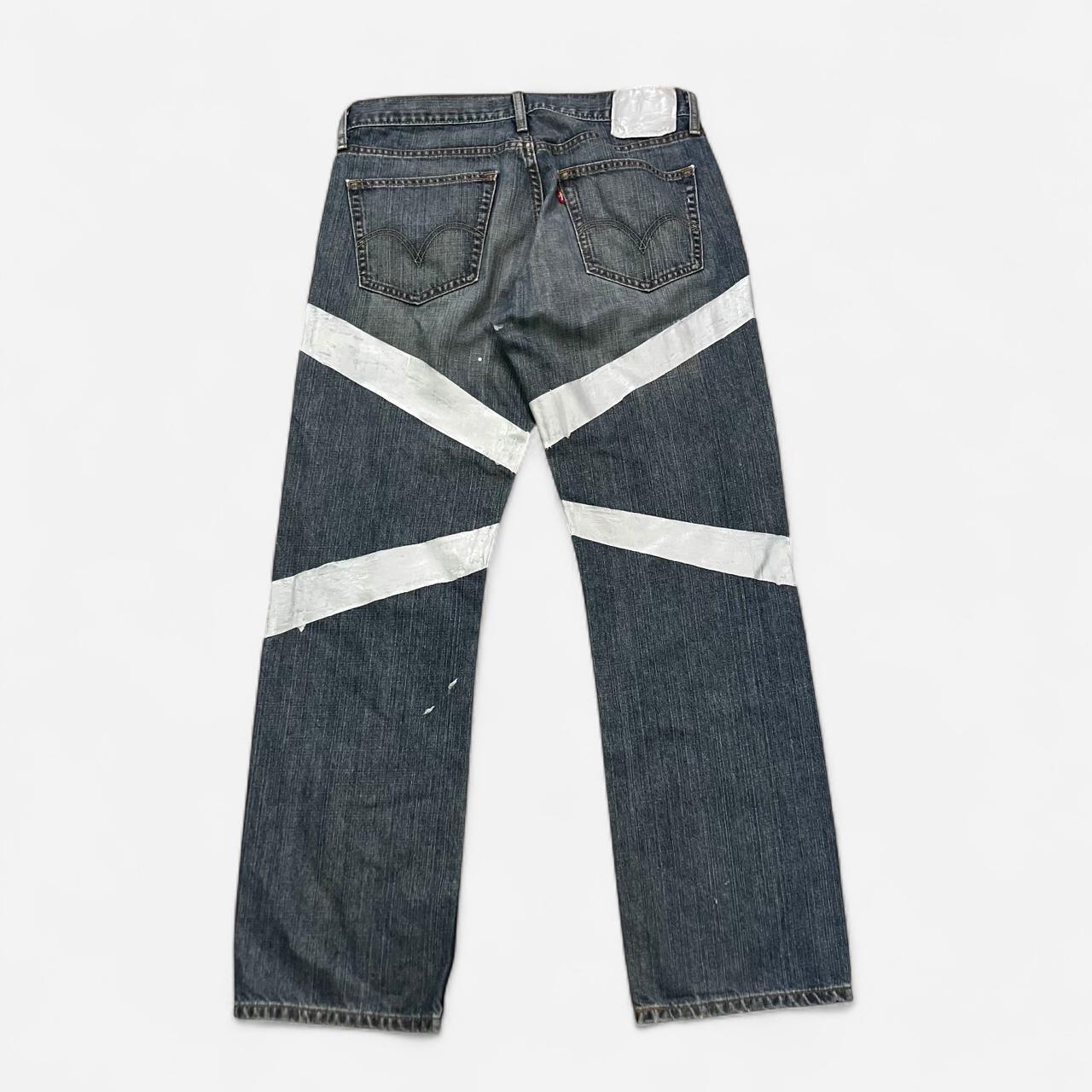 Duct Tape Denim Jeans • 34x31