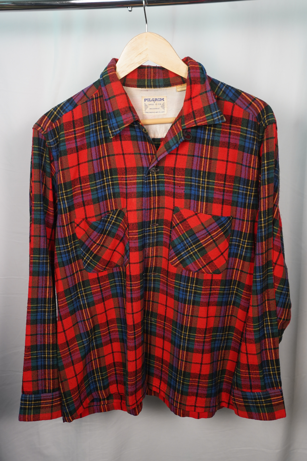 1950s Sears Pilgrim Flannel Shirt