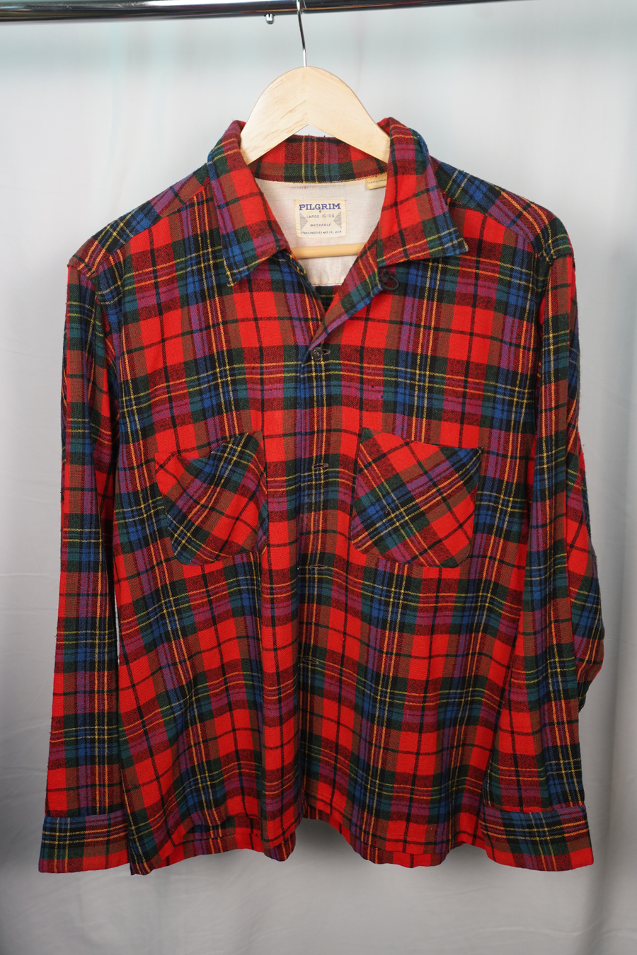 1950s Sears Pilgrim Flannel Shirt