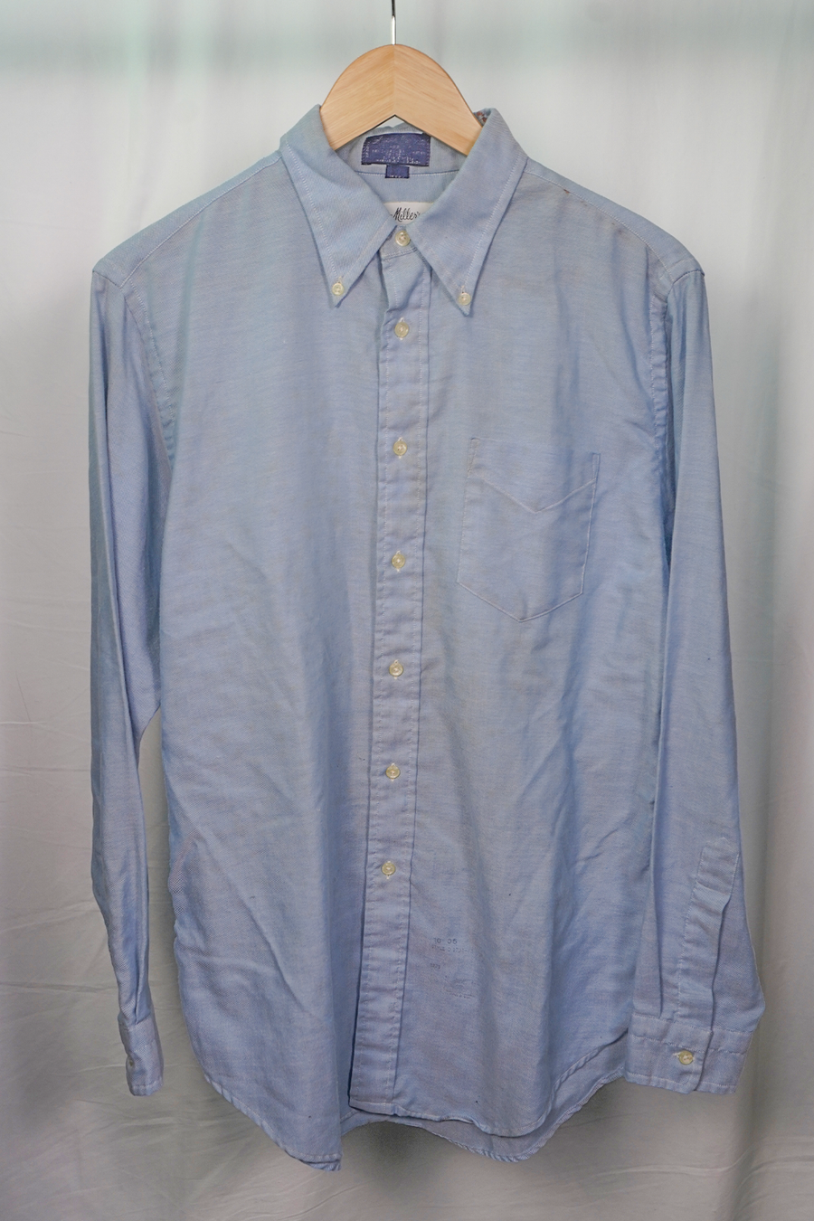 1960s Gant Oxford Blue Shirt
