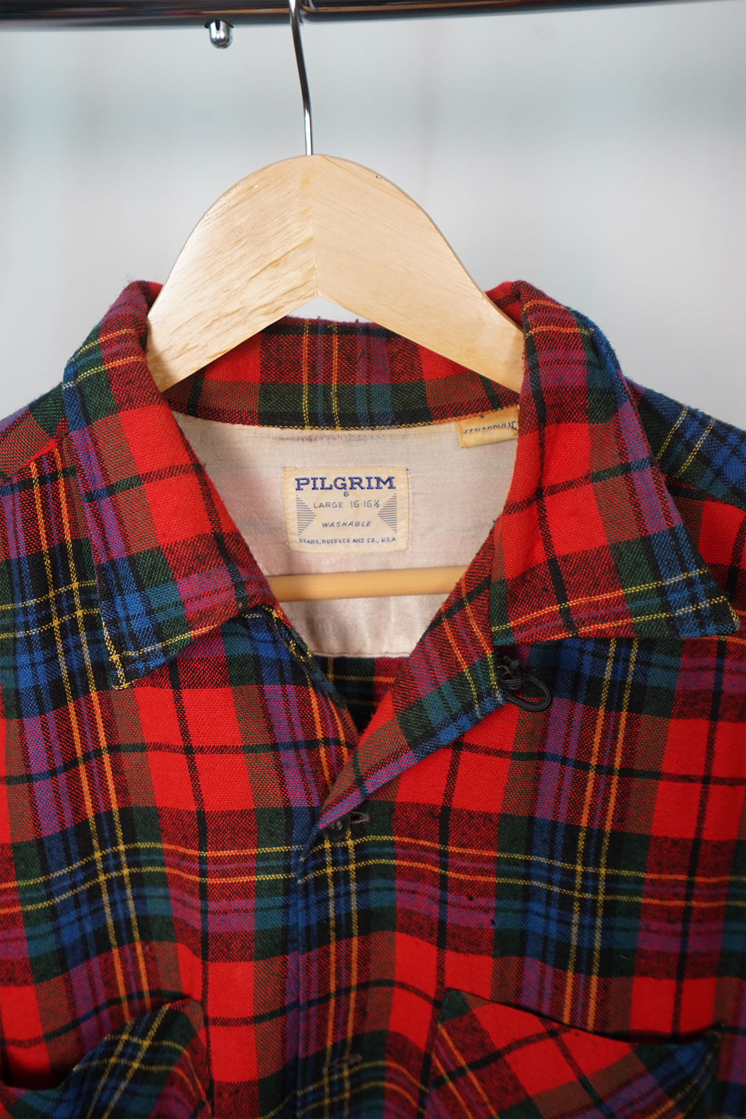 1950s Sears Pilgrim Flannel Shirt