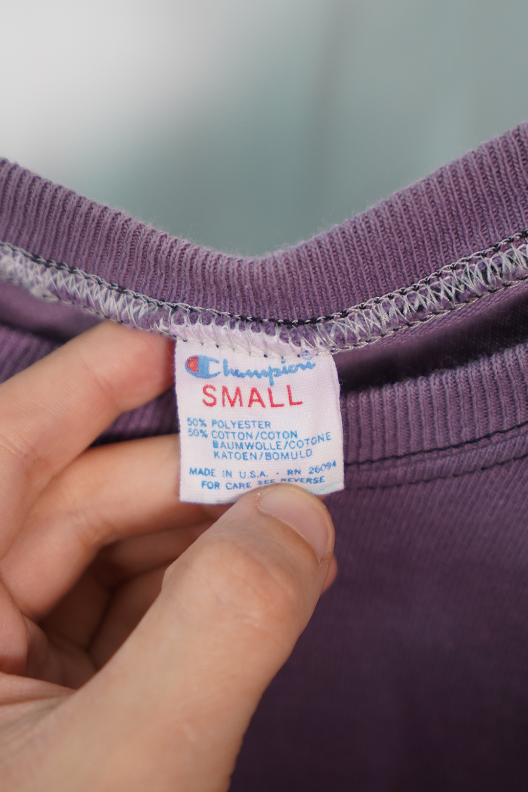 1980s Champion Purple T-Shirt