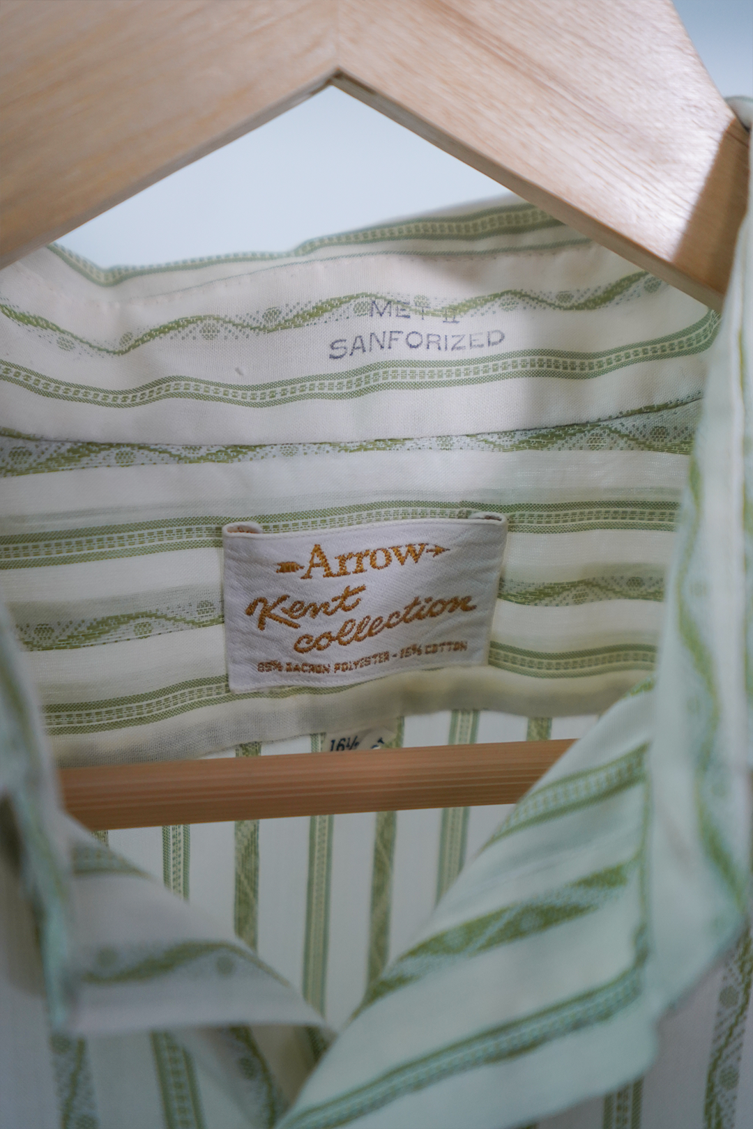 1970s Arrow Kent Sanforized Shirt