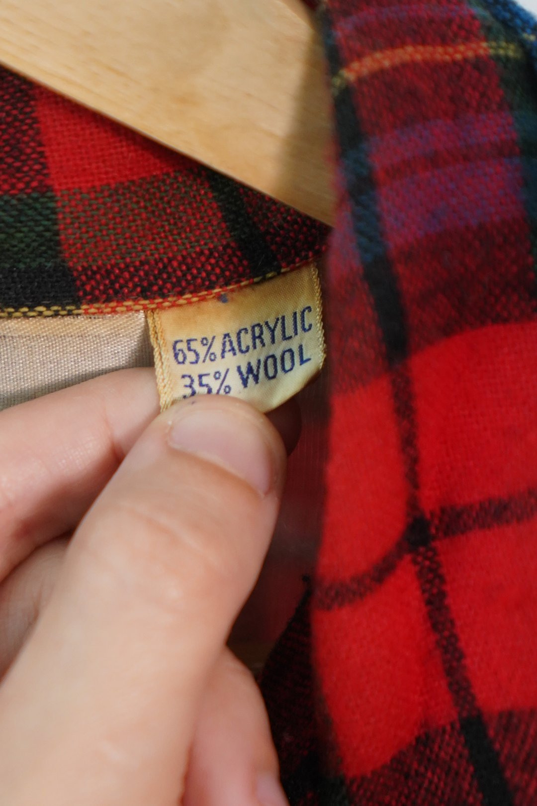 1950s Sears Pilgrim Flannel Shirt