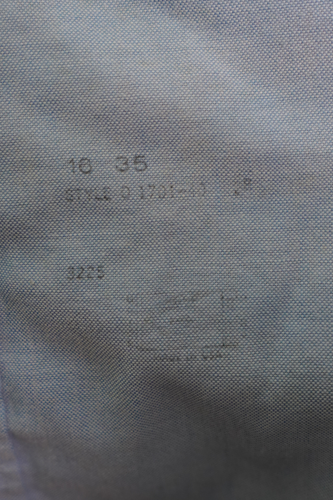1960s Gant Oxford Blue Shirt