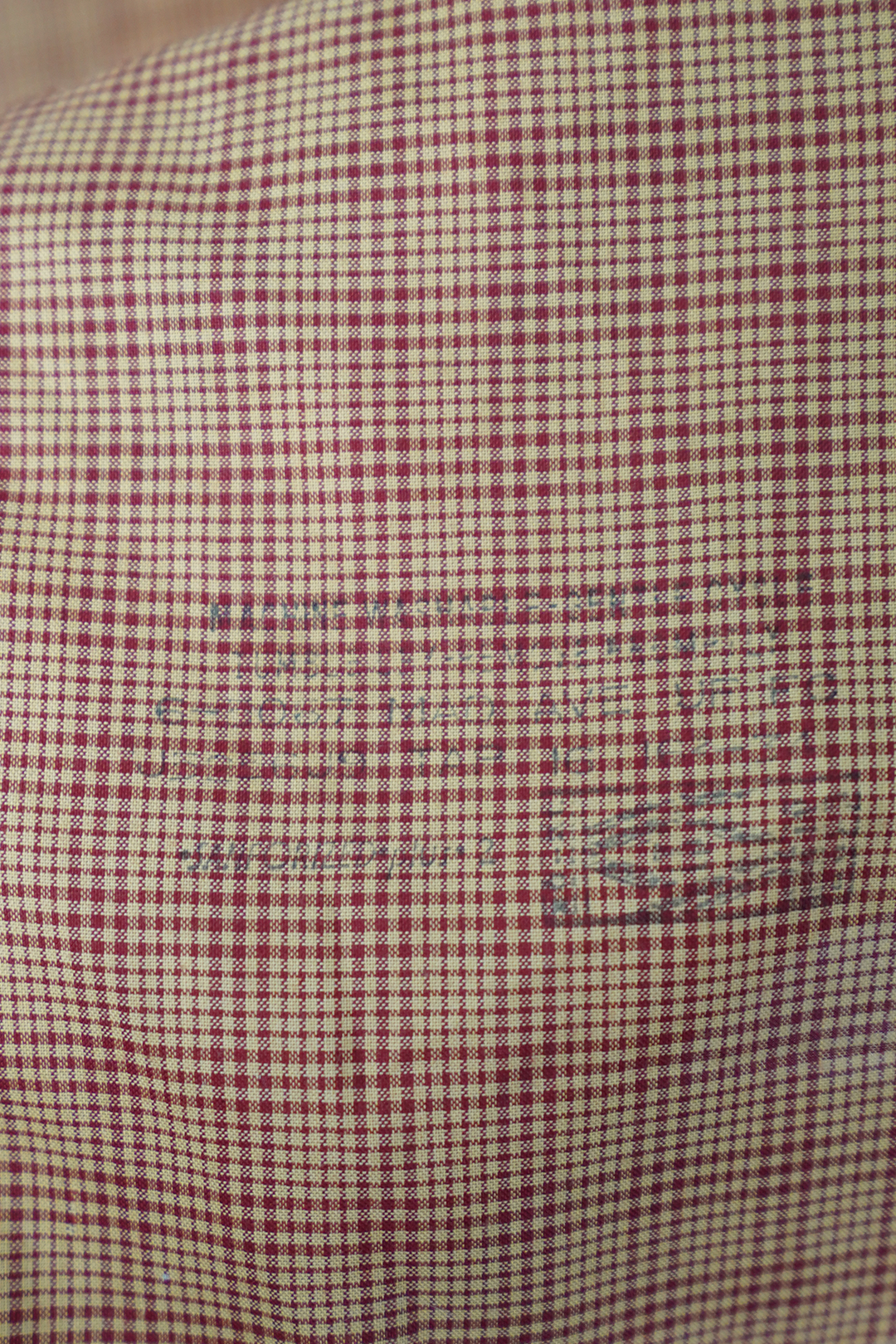 1960s Arrow Monarch Orange Plaid Decton Shirt