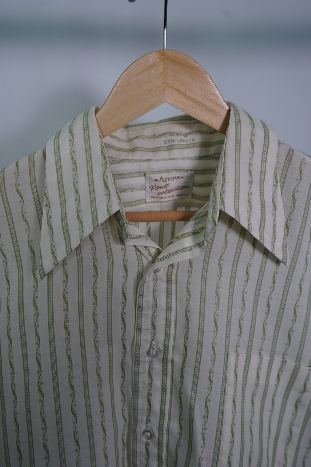 1970s Arrow Kent Sanforized Shirt