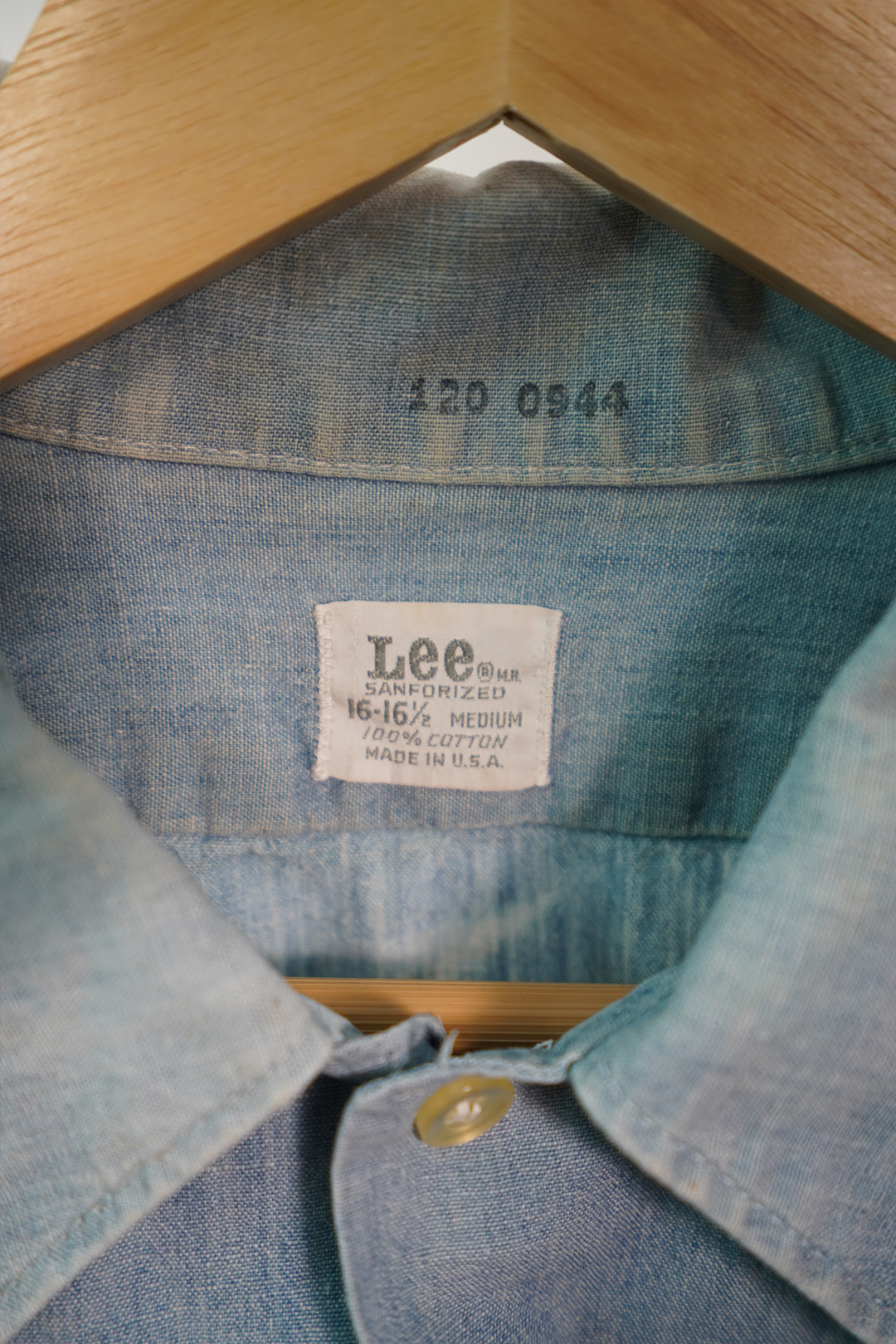 1950s Lee Chambray Work Shirt