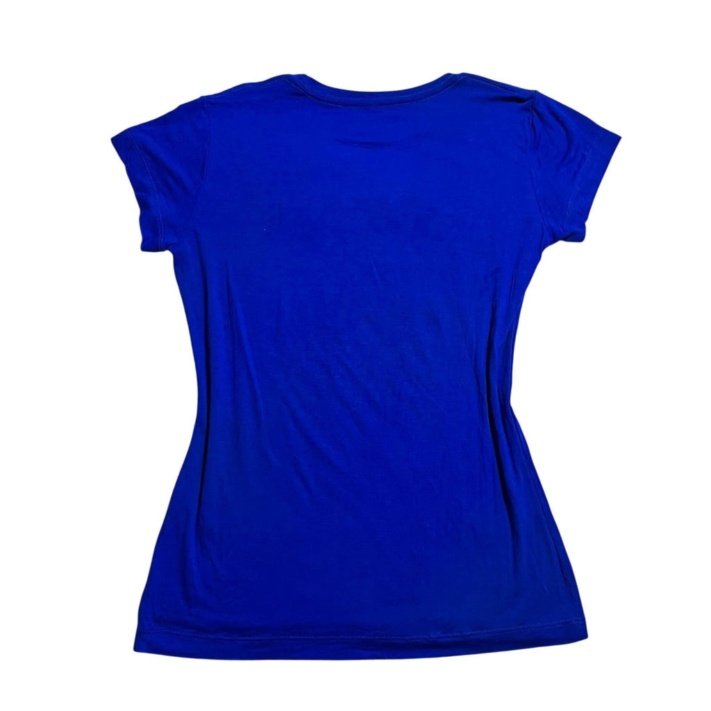 Bebe • Blue Graphic T Shirt  • M