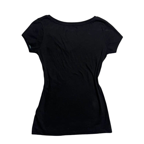 Aeropostale • Black V-Neck T-Shirt • S