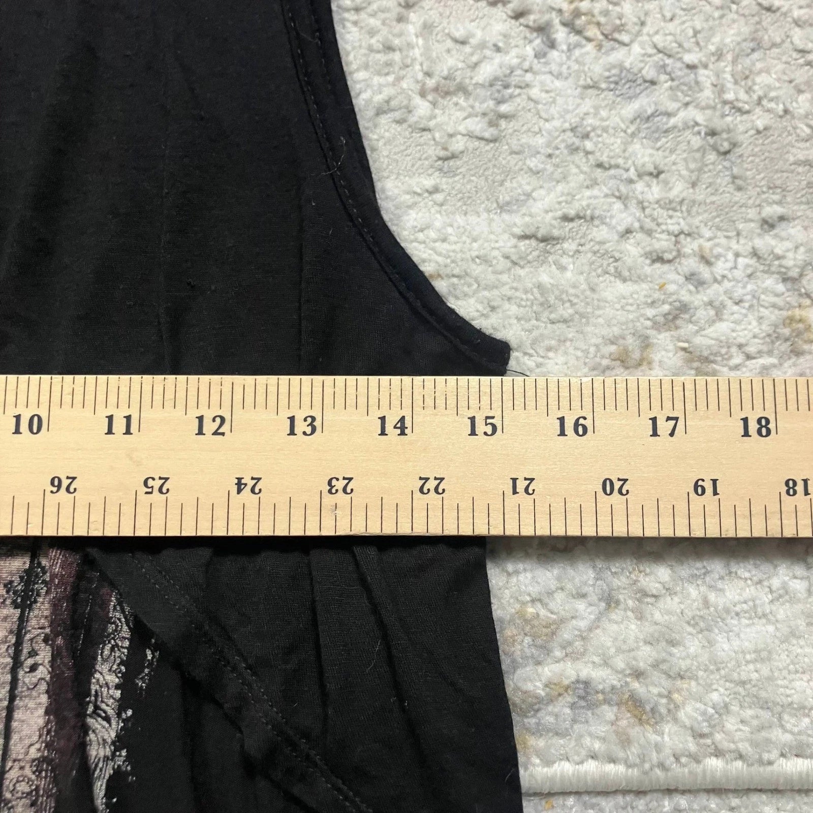 Charlotte Ruse • American Flag Black Tank Top • M