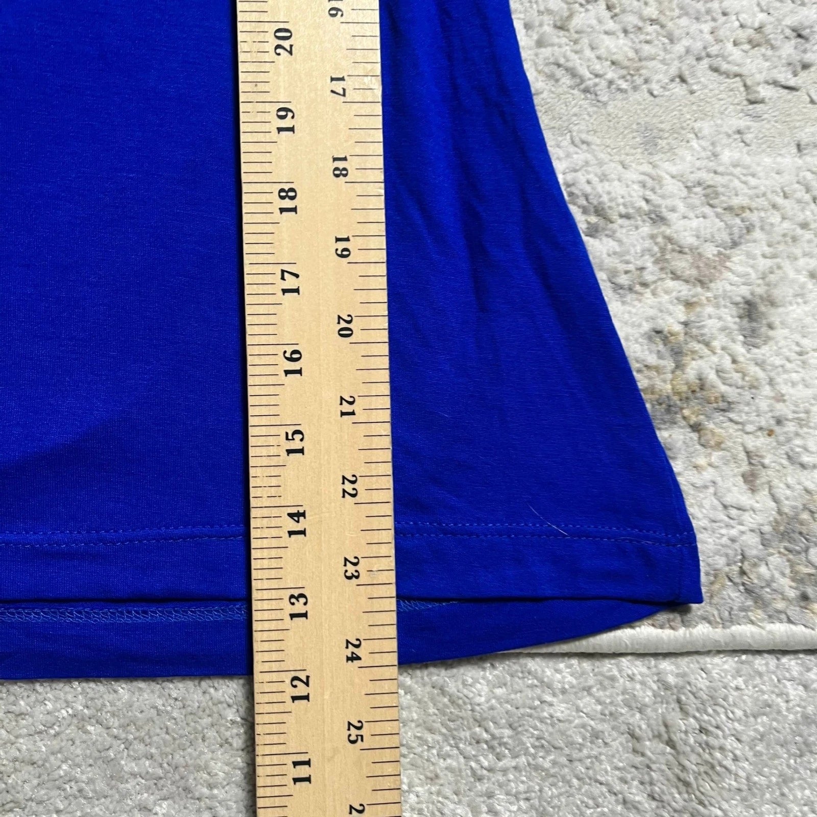 Bebe • Blue Graphic T Shirt  • M