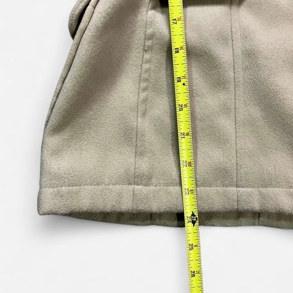 Dollhouse • Leopard Cream Pea Coat • XL